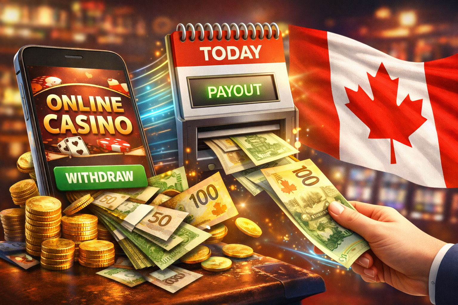 same day payout casino canada