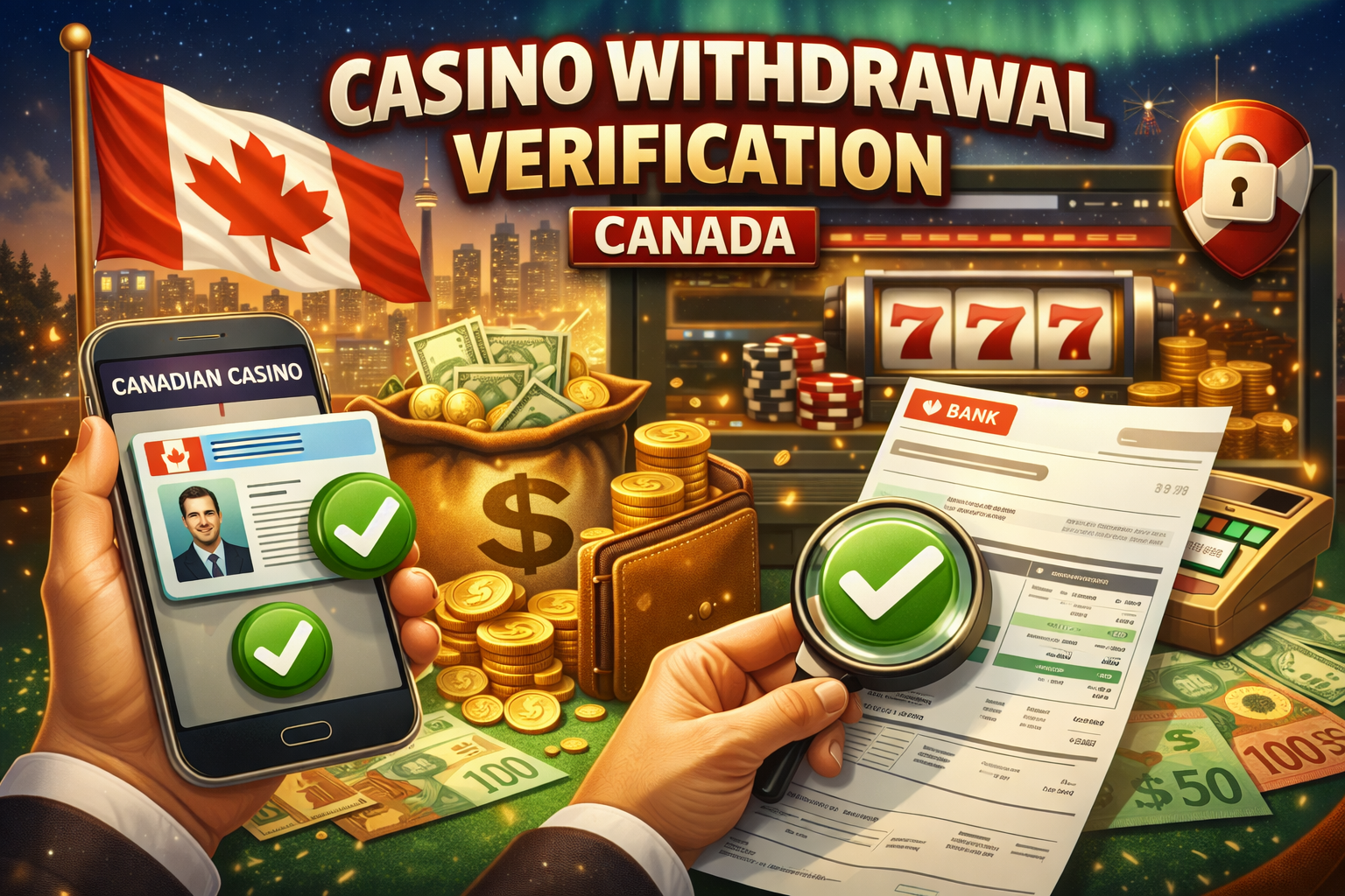 Submitting documents for kyc casino withdrawal canada