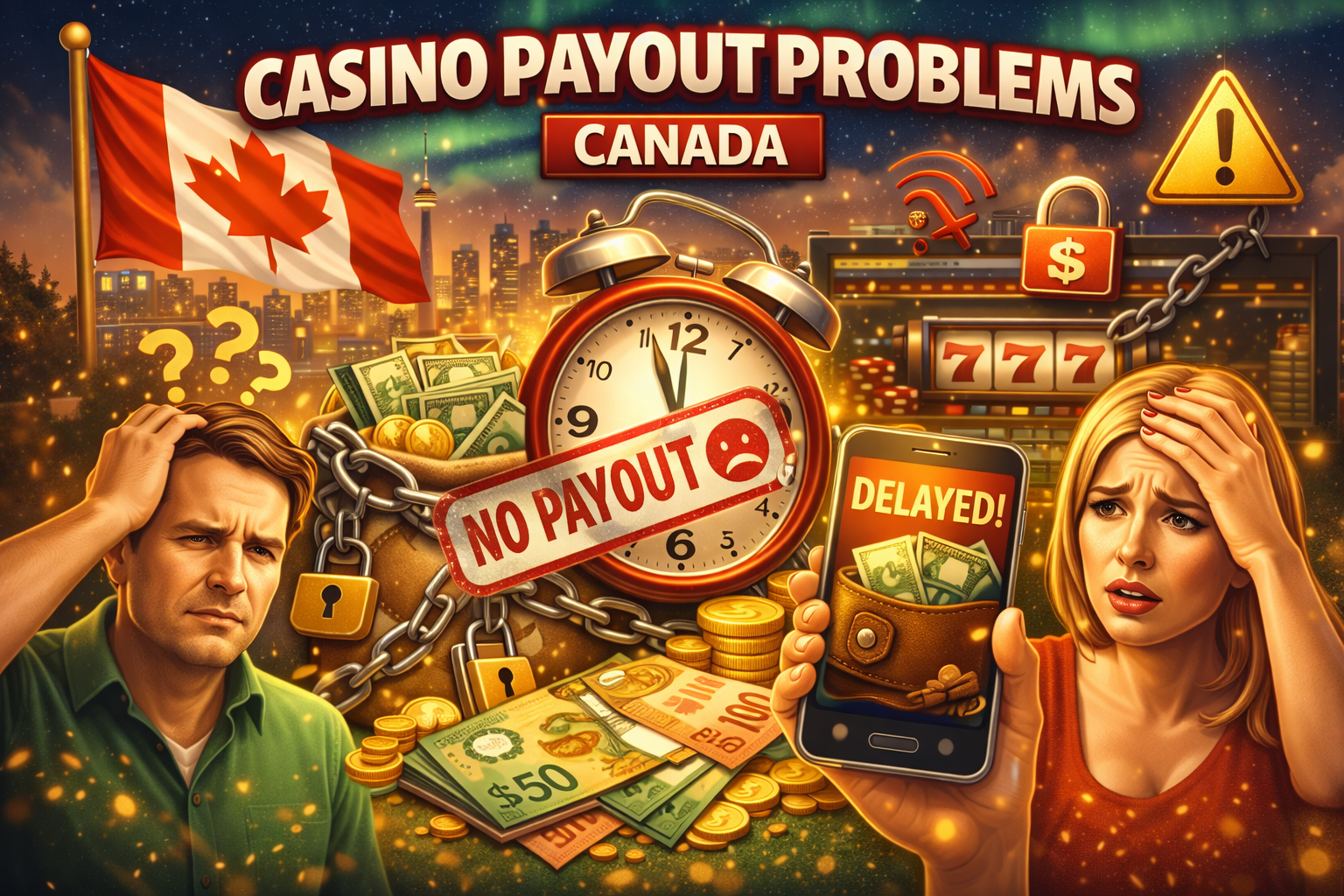 Resolving a withdrawal error on a canadian gambling site